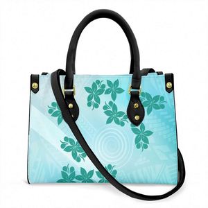Manufactures PU <strong>Leather</strong> Bags Polynesian Tribal Samoan Tapa Pattern <strong>Red</strong> Print Custom Sling Bag Women Shoulder Handbag <strong>Purses</strong> - Product Image 5