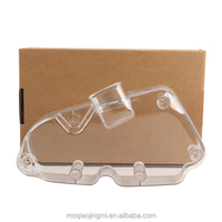 Cache-filtre à air transparent pour moto, protection de l'airbox pour Vespa Sprint Primavera S LX LXV 125 150 3V Accessoires