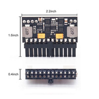 Fuente de alimentación ATX 12V corriente continua Entrada 150W Interruptor de salida máxima