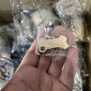 Custom Engraving Metal Dog Bone Pet <b>ID</b> <b>Tag</b> for Cat Dog Collar - Product Image 2