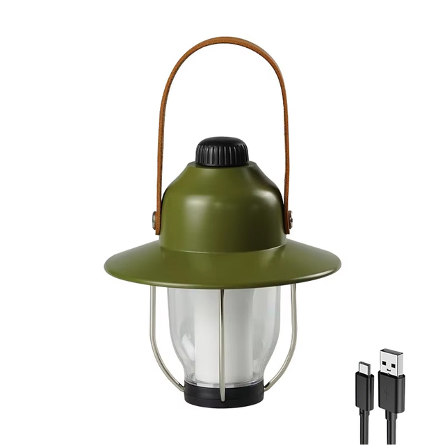 Mini Portable Outdoor LED Camping Lantern IP65 Waterproof with Remote Control & Dimmable Rechargeable Tent Light for Camping