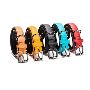 Kalung Anjing Kulit Mewah Modern Sederhana Tahan Lama Ramah Lingkungan Anti Air Lembut Nyaman Ukuran Dapat Disesuaikan Logo Dapat Disesuaikan - Product Image 1