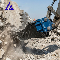 Concasseur de démolition de béton professionnel à grande ouverture et haute résistance pour la démolition de bâtiments et le recyclage des déchets de construction
