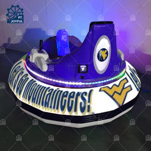 Prix usine parc d'attractions manèges batterie électrique Spin Zone piste de course enfants arène voiture tamponneuse gonflable à vendre - Product Image 5