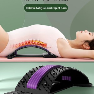 Dispositivo di Trazione <span class=keywords><strong>Lombare</strong></span> KSY Plum Blossom Top Waist Plate, Dispositivo Lenitivo e Allungante <span class=keywords><strong>per</strong></span> la <span class=keywords><strong>Schiena</strong></span>, Correttore Posturale <span class=keywords><strong>per</strong></span> <span class=keywords><strong>Esercizi</strong></span> - Product Image 2