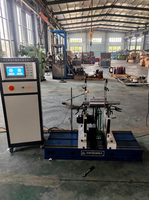 Machine d'équilibrage dynamique à entraînement par courroie pour rotor de moteur, haute précision et garantie d'un an