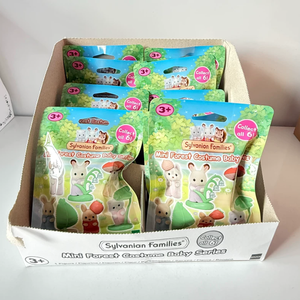 Figurines miniatures <span class=keywords><strong>Sylvanian</strong></span> Families : Lapin, Écureuil, <span class=keywords><strong>Chat</strong></span> - Sacs surprise pour bébés - Jouets figurines animaux mignons - Product Image 5