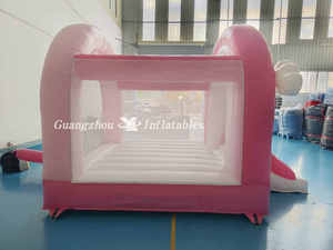 Commercial intérieur-extérieur enfants gonflable rose Macaron <span class=keywords><strong>étoiles</strong></span> nuage petit lit de saut enfants rebond <span class=keywords><strong>château</strong></span> gonflable rebond maison - Product Image 5