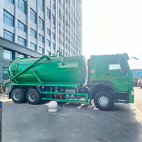 Camiones de Vacío para Aguas Residuales Sinotruck Howo 6X4 de Segunda Mano, Usados, de 15000L, 20000L, 25000L, 15M3, 20M3, 25M3, 10 Ruedas