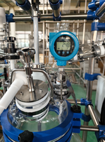 Fabricant de réacteurs en verre à double enveloppe TOPTION 1-200L pour les opérations de distillation et d'extraction