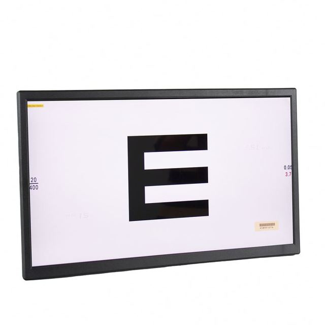 2024 LCD Vision Chart Screen Projector Vision Chart Auto Visual Acuity System With 15 Types Functional Visual Standards