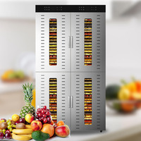 80 Lagen Industriële Grote Capaciteit Digitale Plantaardige Dehydrator Fruit En Voedsel Dehydrator Machine