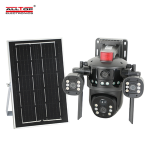 High Quality AI CCTV Camera 4G WIFI Night Vision Wireless Outdoor Security Camera Solar Powered Surveillance Solar Camer