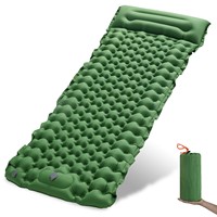 Matelas gonflable de couchage portable de haute qualité Coussin de couchage de camping compact en nylon ultraléger Logo personnalisé étanche