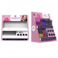 Présentoir en acrylique pour maquillage Ray Custom Make up, support pour flacons cosmétiques, présentoir à rouges à lèvres