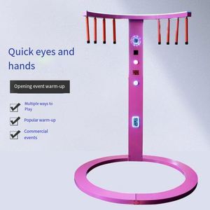 Falling Stick Game with Falling Stick Game for Attraction Wooden Props Warm-Up Interaction Iron Falling Stick Game - Product Image 1