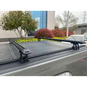 Barres transversales universelles pour toit de pick-up, en alliage d'aluminium, sans perçage, capacité de charge de 100 kg, forme carrée - Product Image 1