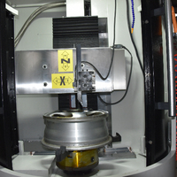 Jante de roue en alliage de voiture fissurée Mobile Scratch Damage Dent Curb Rash Repair Refurbation CNC Lathe Machine CKL22Q