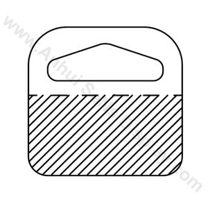 Planche auto-adhésive en plastique transparent, PET, pièces - Product Image 1