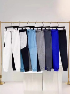 <span class=keywords><strong>Pantaloni</strong></span> Sportivi Casual da Uomo <span class=keywords><strong>Tech</strong></span> Fieece Primavera-Autunno, Nuovi con Cuciture in Tessuto Traspirante a Strati d'Aria, Lavabili in Lavatrice - Product Image 2