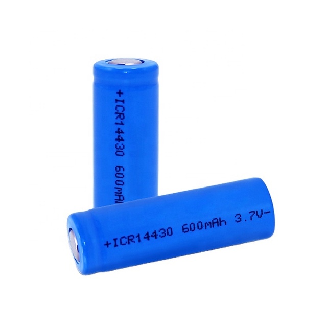 ICR14430 Cell 14430 Li-ion Battery 650mAh 3.7V 14430 Battery Pack ICR14430
