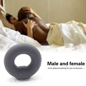 <span class=keywords><strong>Anneau</strong></span> Pénien en Silicone Médical pour Retarder l'Éjaculation Masculine – Jouet Sexuel pour Intensifier l'Affection du Couple - Product Image 2