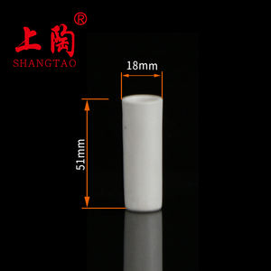 بوتقة سيراميك زركونيا أسطوانية ، بوتقة زركونيا ، بوتقة حرارية - Product Image 2