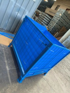 Siêu thị cứng nhắc Giao thông vận tải an ninh có thể tháo rời xe nâng an ninh nhiệm vụ nặng nề gấp dây Lưới Cán lồng container - Product Image 2