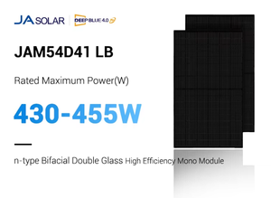 Módulo Solar JA Solar de 455Wp, Tipo N, Media Celda PERC, Doble Vidrio, 21.8% de Eficiencia, Envío Rápido desde Almacén en la UE, Libre de Impuestos - Product Image 2