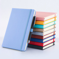 Carnet de notes A5 en cuir PU, couverture rigide, journal d'affaires, personnalisation du logo, échantillon gratuit, vente en gros