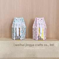 Urne funéraire triangulaire en tissu faite à la main de style japonais pour animaux de compagnie (papillons, chiens, chats, oiseaux) |   Couverture d'urne, articles funéraires