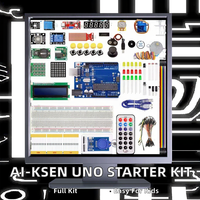 Kit de démarrage AI-KSEN pour Raspberry Pi R3s, version officielle, nouvelle carte de développement pour l'apprentissage des étudiants, modules électroniques pour débutants