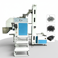 Machine de comptage visuel multifonctionnelle entièrement automatique avec PLC pour l'emballage de sacs alimentaires, système d'emballage à double sortie haute précision