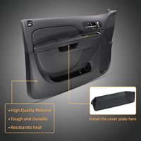 Nouveau panneau de porte avant gauche côté conducteur KEDO compatible avec les modèles Chevrolet Tahoe/Silverado/Suburban/GMC Yukon/Sierra 2010-2014