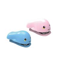 Mini agrafeuse de poche en forme d'animal, portable, facile à utiliser, pour la maison, le bureau, l'école, mignon, portable