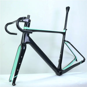 Fourche en carbone à impression personnel OEM/ODM, 50mm ou 55mm, pour vélo de <span class=keywords><strong>route</strong></span>, gravier, - Product Image 4