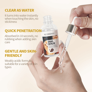 Siero Coreano OEM Avanzato alla Bava di Lumaca Idratante e Riparatore per la Cura della Pelle - Product Image 2