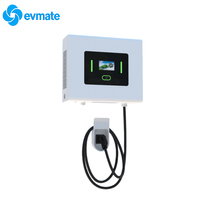 Chargeurs EV DC muraux Evmate 22KW à haut rendement, norme européenne OCPP1.6 CCS2 certifiés CE IP32/55 AC 380V, état neuf