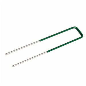 Clous de fixation pour gazon en forme de U, galvanisés ou thermolaqués, pour pelouse et jardin - Product Image 2