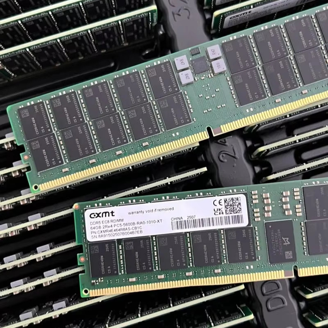 Original CXMT DDR5 RDIMM 32GB/64GB/128GB 2Rx4 ECC PC5-4800 5600MHz Registered Server High-Speed Memory CN in Stock