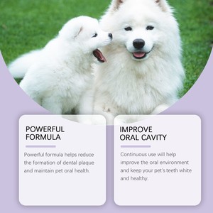 Enjuague Bucal Personalizado <span class=keywords><strong>de</strong></span> Fábrica para Mascotas, Líquido <span class=keywords><strong>de</strong></span> Limpieza Dental para Perros y Gatos, el Mejor Eliminador <span class=keywords><strong>de</strong></span> Placa para Eliminar el Mal Olor Bucal y Controlar el Mal Aliento - Product Image 3