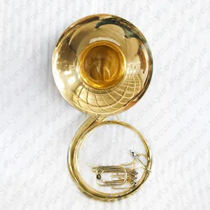<span class=keywords><strong>Sousaphone</strong></span> professionnel en Do, corps en laiton, cloche à 3 pistons en acier inoxydable, laque dorée, Focustyle FSP-300, <span class=keywords><strong>sousaphone</strong></span> à <span class=keywords><strong>vendre</strong></span>, OEM - Product Image 1