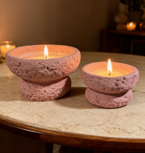 Pots en béton de tailles variées, à double usage, vides, pour plantes succulentes, bougies, spa, décoration intérieure - Product Image 2