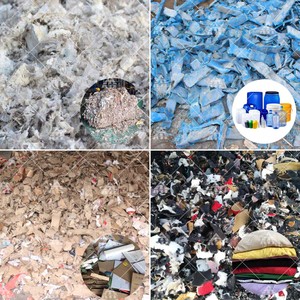 Chất thải nhựa các tông chất thải tái chế hộp carton 800 mét các tông Shredder - Product Image 6