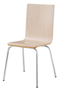 Compensato HPL impiallacciatura di legno pittura naturale sedia <span class=keywords><strong>da</strong></span> pranzo - Product Image 2