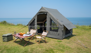 Tenda Gonfiabile da Campeggio Grande con Finestre e Porte per Esterni - Product Image 2