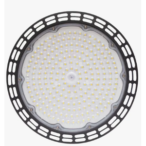 Industriale UFO 200W alta baia luce bianco nero struttura in alluminio IP65 Rating 5000K CCT ottimale fabbrica Dialux supportato - Product Image 5