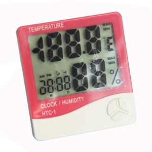 Nhiệt Kế Kỹ Thuật Số <span class=keywords><strong>HTC</strong></span>- <span class=keywords><strong>1</strong></span> Bán Chạy, Máy Đo Độ Ẩm, Nhiệt Độ, Có Báo Thức - Product Image 6