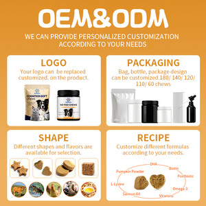 Oem Hond Cognitie Zachte Kauw Supplementen, Dha + Alpha Gpc, Verbeteren Geheugen Cognitie, Private Label & Eu/Us Standaard Compliance - Product Image 4