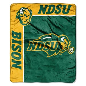 NCAA 拉舍尔毛毯 50x60 英寸 柔软羊毛官方授权大学设计风格舒适毛毯，适合尾尾派对、比赛日、家庭使用 - Product Image 5